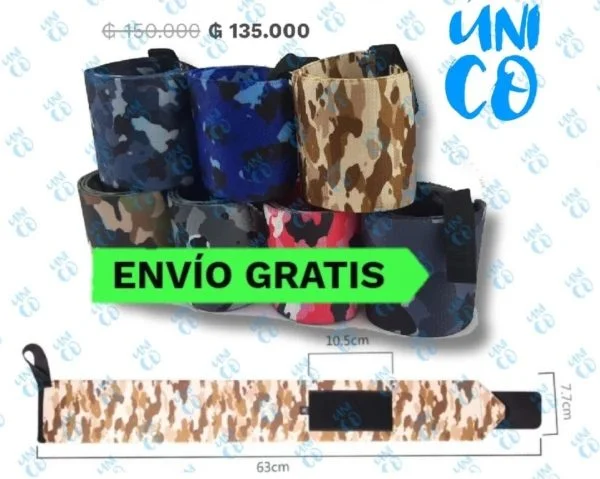 Muñequeras de Camuflaje